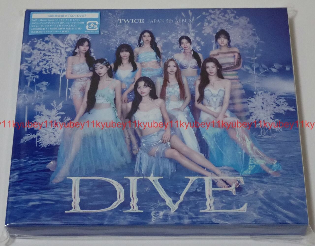 New TWICE DIVE Limited Edition Type A CD+DVD+Booklet+Card+