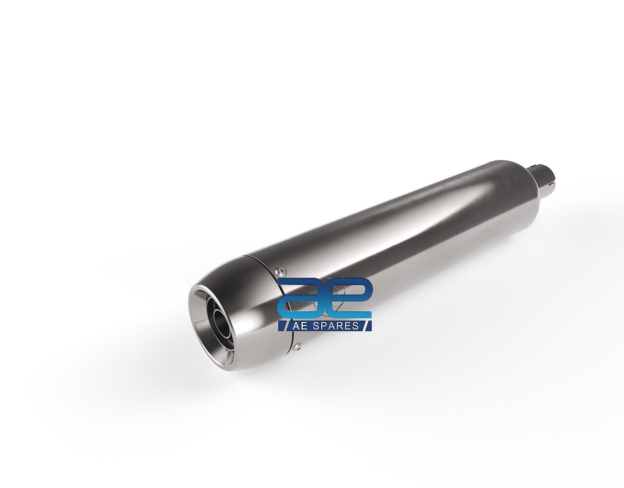 For Royal Enfield Meteor 350cc Silver Tapered Silencer SS KXA00111  