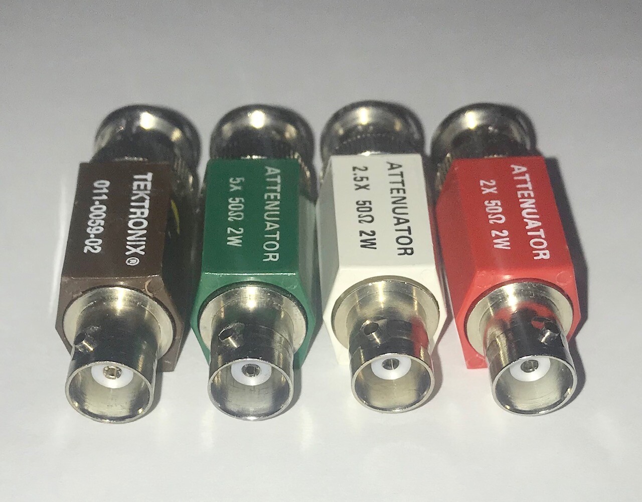 Tektronix 011-0069-02 011-0060-02 011-0059-02 011-0076-02 Attenuators 50 Ohm 2W