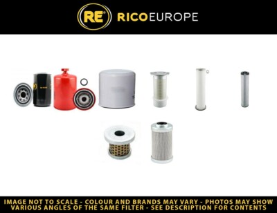 Filter Service Kit Fits CASE (POCLAIN) 688 w/Cummins 4T3.9 Eng