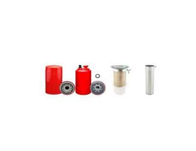 Filter Service Kit Fits AMMANN ASC 150 Air Oil Fuel w/Cummins 5CE XL Eng