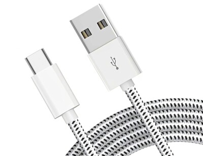 Type-C 6ft USB Cable Charger Cord Power Wire USB-C for Cell Phones