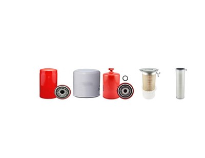 Filter Service Kit Fits AMMANN AC 110 Air Oil Fuel w/Cummins B3.9C Eng
