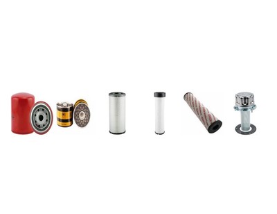 Filter Service Kit Fits CASE (POCLAIN) 121 D w/Perkins Eng. 2002-