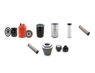 Filter Service Kit Fits AMMANN AV85-2 K w/Cummins QSB 3.3-C99 Eng. YR2012-
