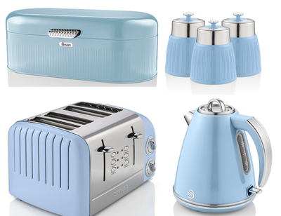 Retro blue kettle sales