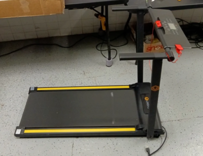 UREVO 2 in 1 Under Desk Treadmill, 2.5HP Folding Electric Treadmill Walking