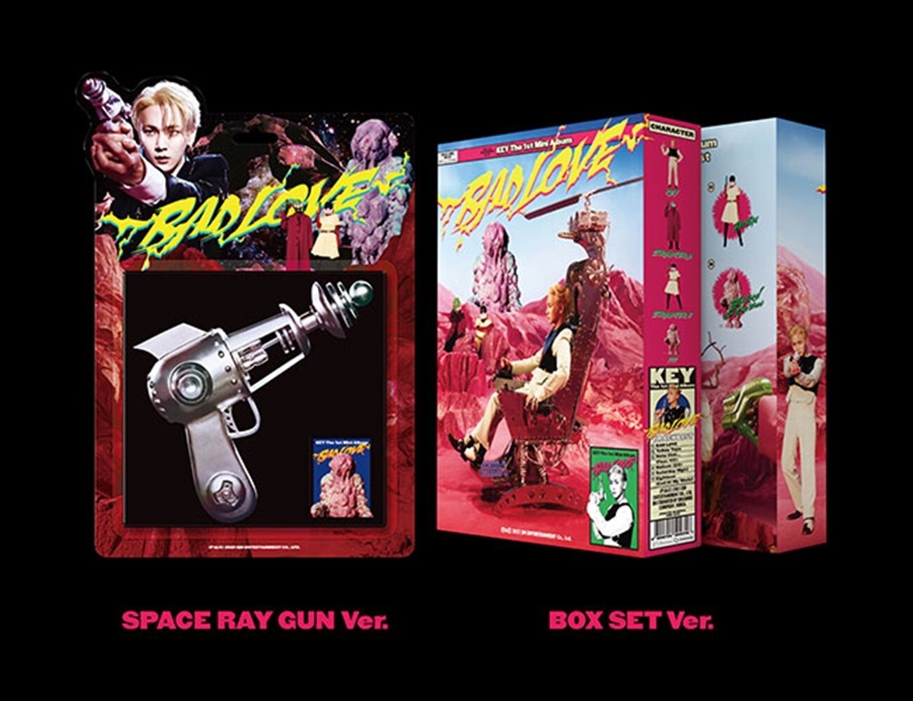 キー　BAD LOVE カセットテープ　バッドラブ　アルバム　SHINee SHINEE KEY BAD LOVE 1ST MINI ALBUM | SPACE RAY GUN, BOX SET