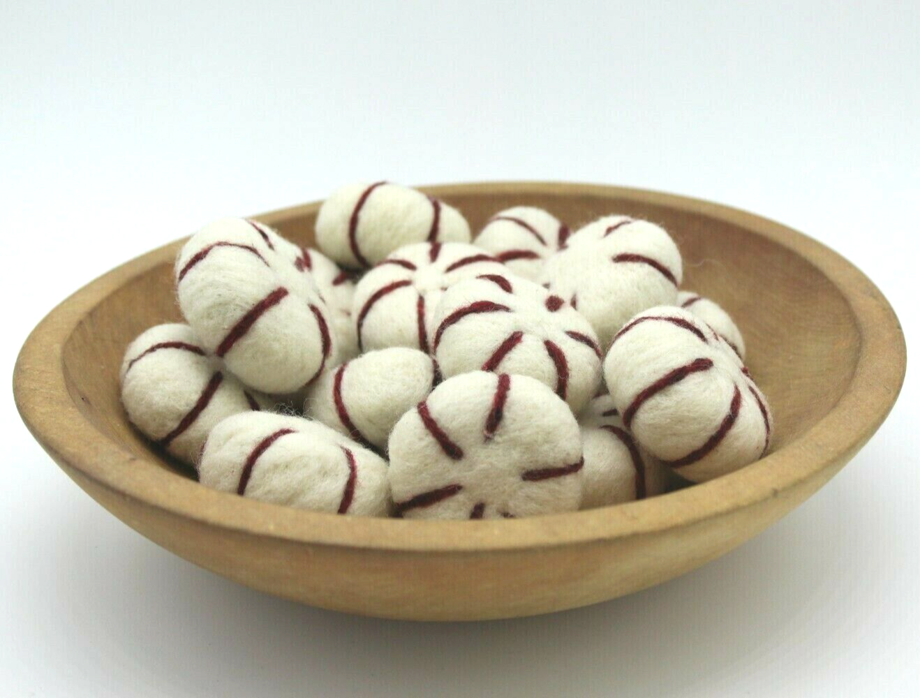 Primitive Bowl Fillers Christmas Peppermint Candy Folk Art Melissa Philbrook USA