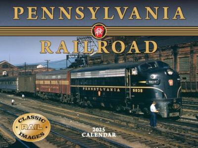 Tide-Mark,  Pennsylvania Trains Railroad 2025 Wall Calendar