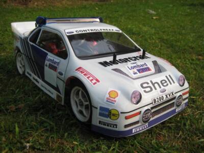 Ford rs200 body shell kit for tamiya tt02 tt01 190mm