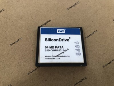 WD SiliconDrive  64MB PATA CompactFlash CF Memory card SSD-C64MI-3012