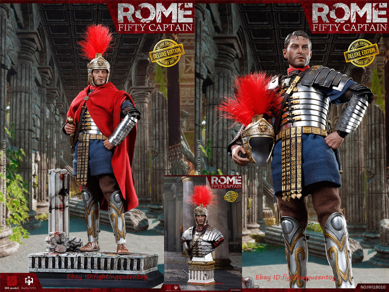 HHmodel x HaoYuTOYS Rome Imperial FIFTY CAPTAIN Deluxe Ver