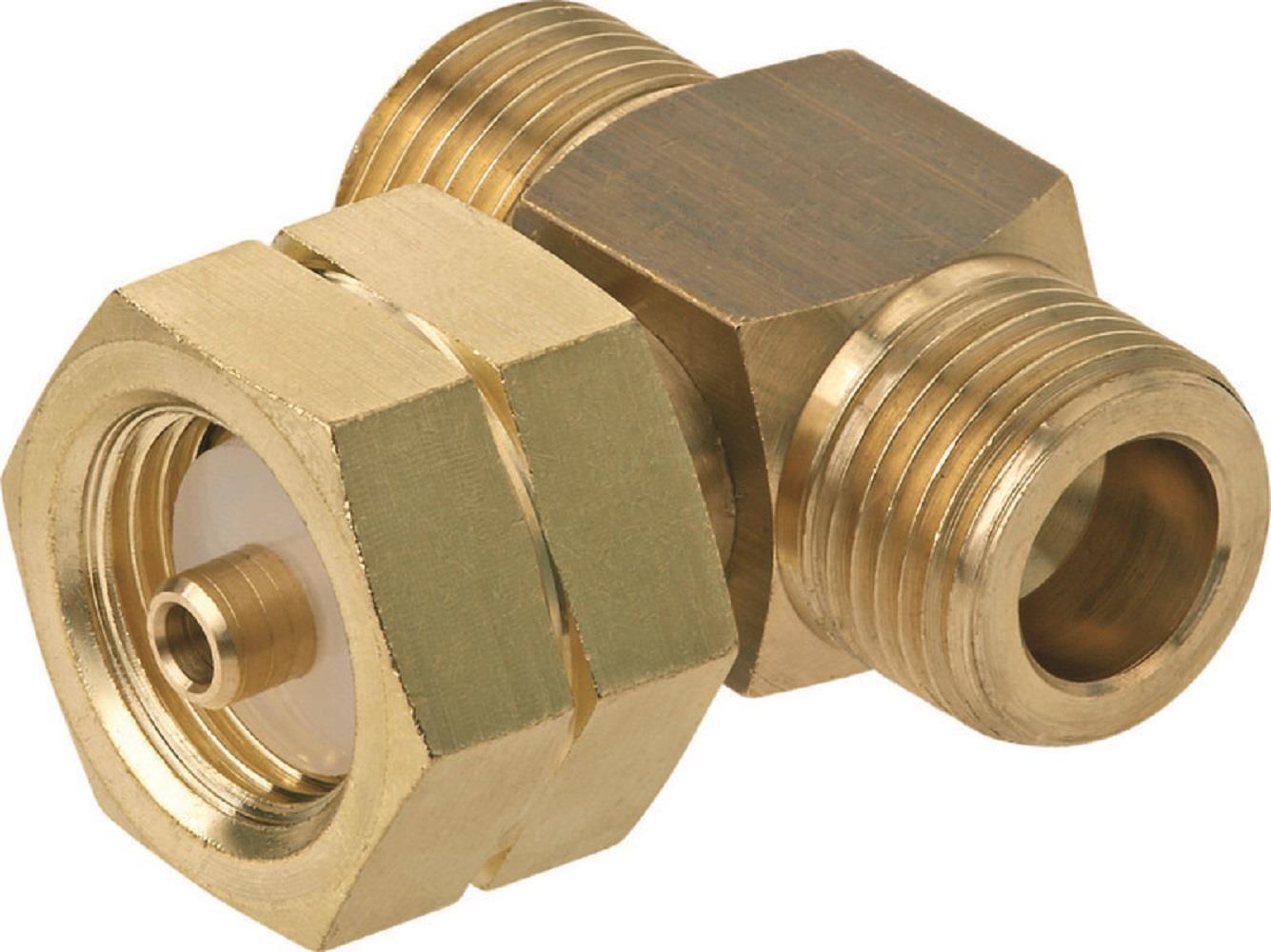 GOK Anschlussstück T-Form für Mehrflaschenanlage bis 33kg Propan