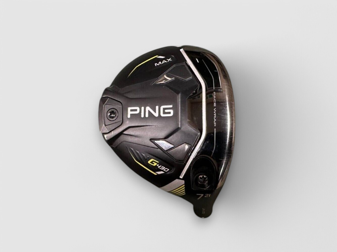 PING G430 MAX 7W 21° Fairway Wood Head only with Head Cover