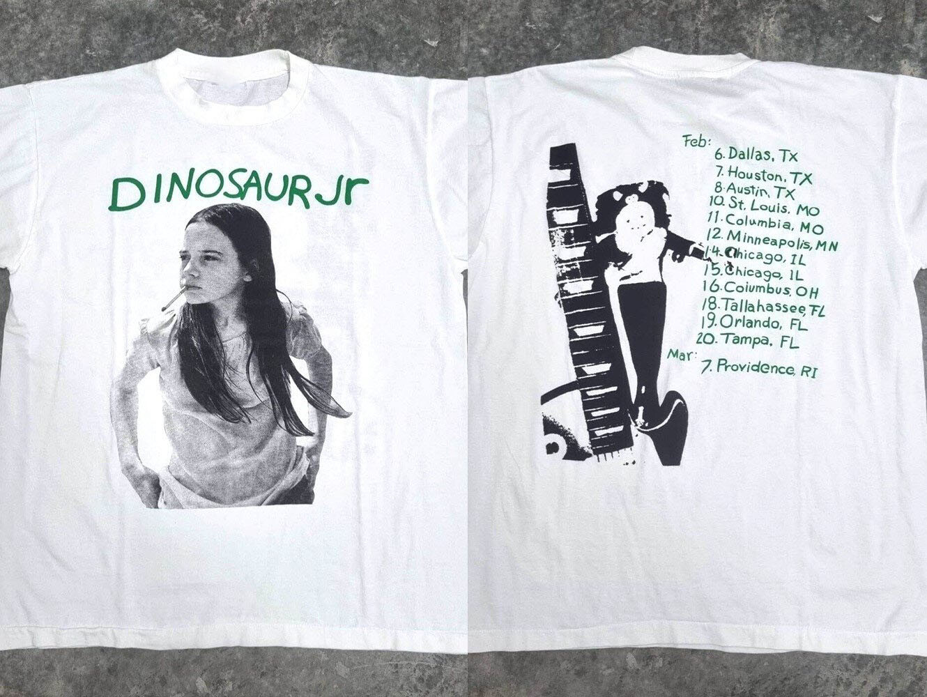 Dinosaur Jr T-Shirt Green Mind Tour 1991 T-Shirt, Gift for Dinosaur Jr T-Shirt Green Mind Tour 1991 T-Shirt, Gift for