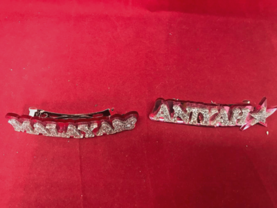 Hair Barrette Personalized Custom Name Barrette with Free Design Hair Accessory 