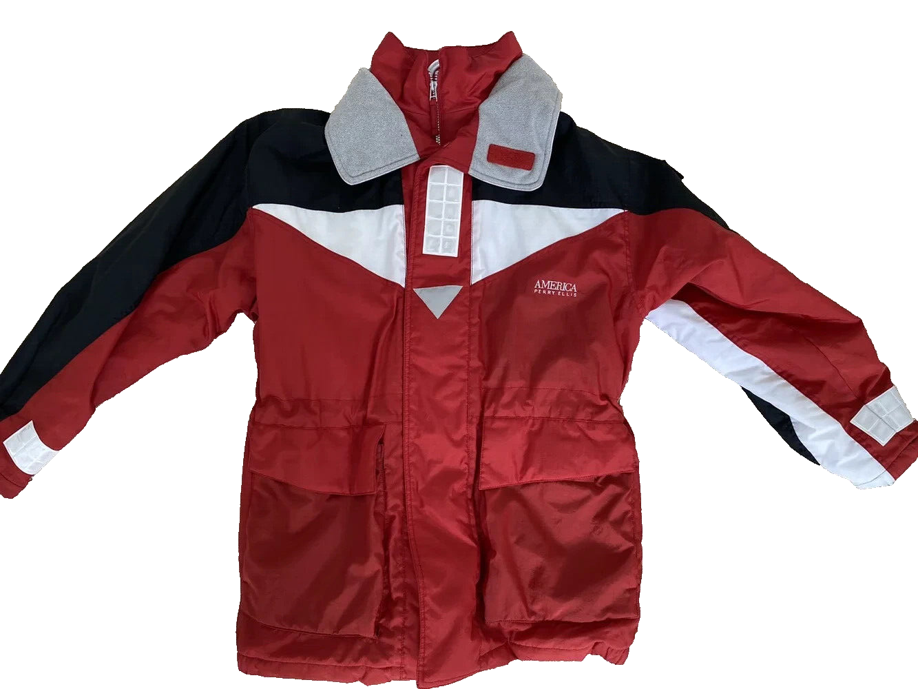 G*0様 ペリーエリス PERRY ELLIS AMERICAジャケット シルバ Vintage 1980s PERRY ELLIS America Windbreaker Size XLT | eBay