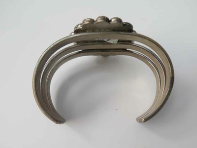 Vintage NAVAJO Turquoise Bracelet Sterling Silver