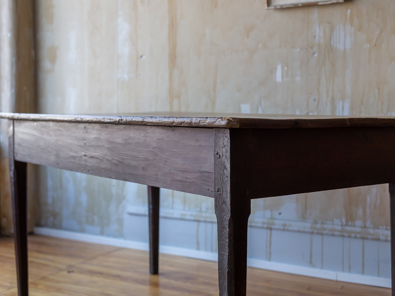 Tuscan Farmhouse Antique Dining Table- Seats 6