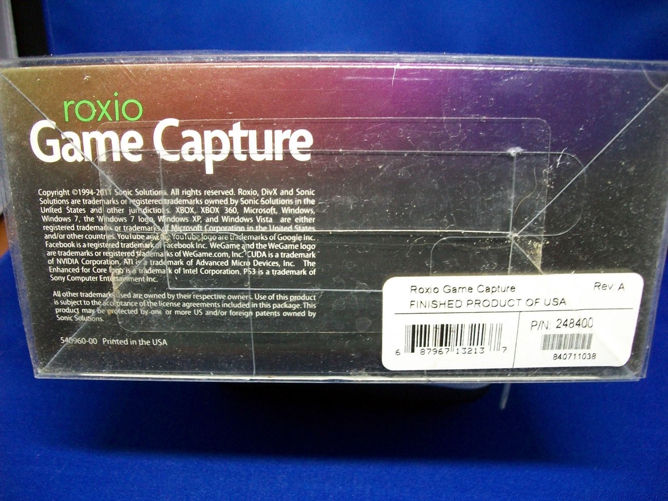 Roxio Game Capture - XBox 360, PS3, & more - Gently used in original packaging