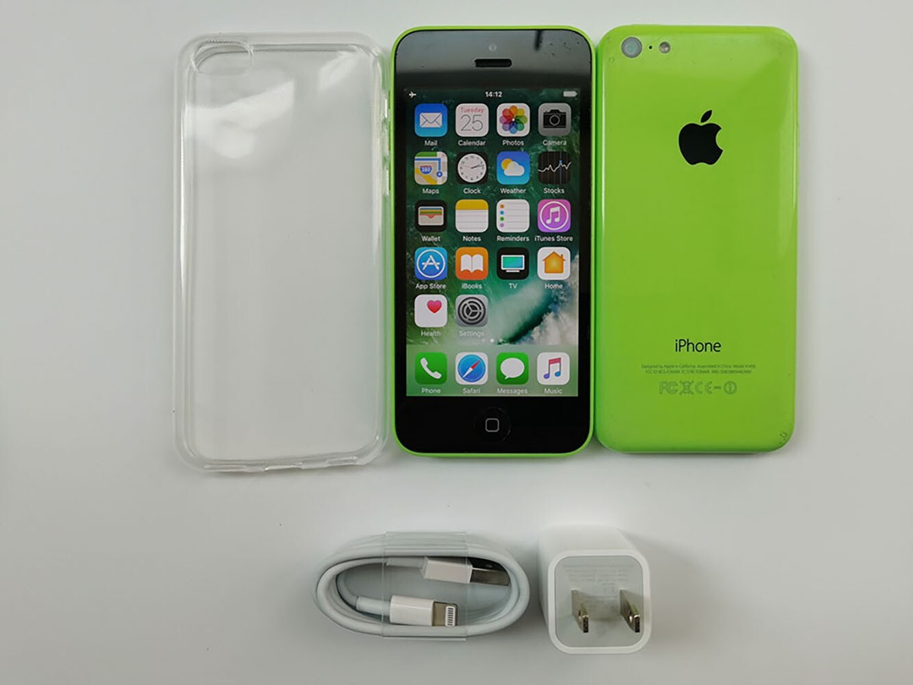 iPhone - 【美品】iPhone 5c Green 16 GB docomo 100% Good working Apple iPhone 5c 8/16/32GB Green Unlocked
