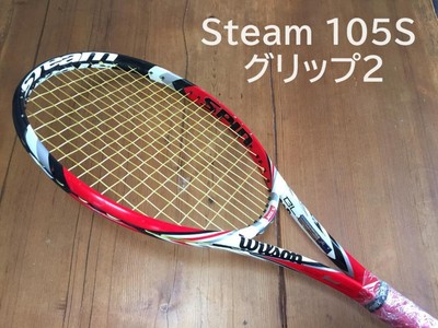 Wilson Tennis Racket  Steam 105in&sup2; G2(4＋1/4) 16x15 012872d
