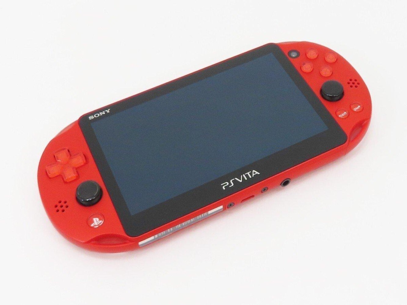 PSVITA ブラック BigG PS Vita Neon Orange PCH 2000 Za24 Console Charger Box PSV