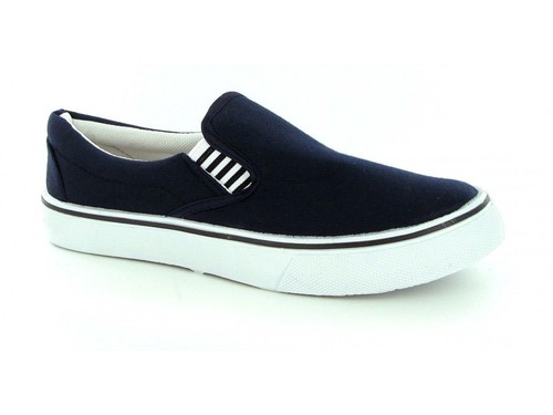 navy deck shoes ladies