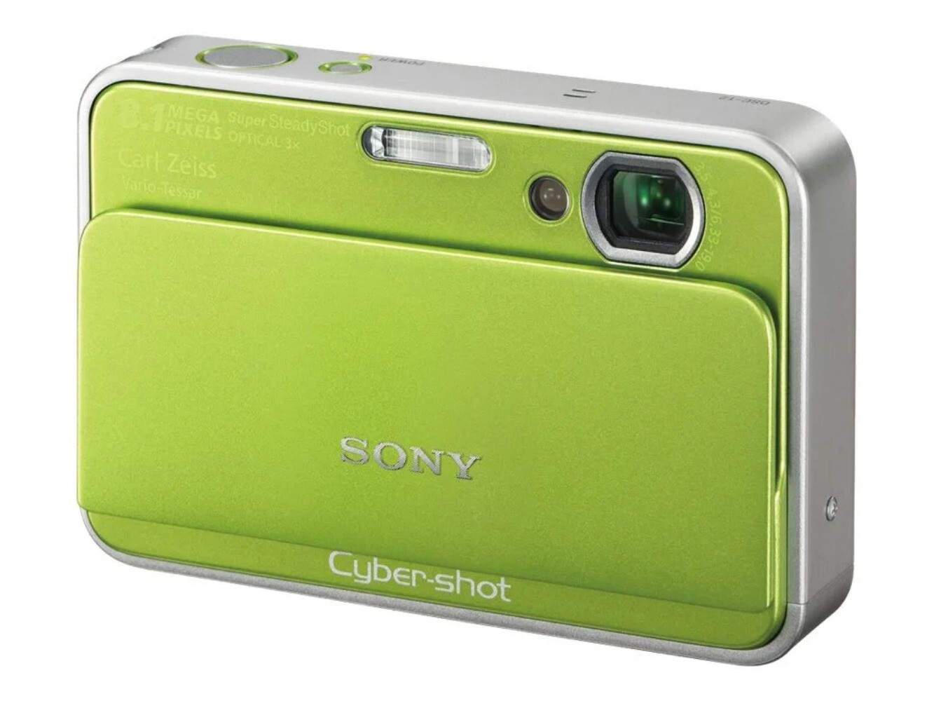 【スマホ転送OK】ソニー SONY Cyber-shot DSC-T2 グリーン SONY Cyber Shot DSC-T2 8.1MP CCD Vintage Digital Camera -100