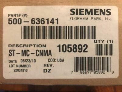 SIEMENS ST-MC-CNMA 500-636141 MULTI-CANDELA AMBER LENS STROBE ALARMS
