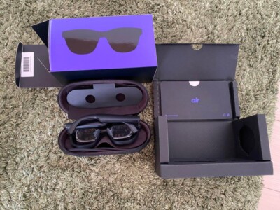 Nreal Air AR スマートグラスNreal Air NR-7100RGL Nreal Air Glasses Xreal NR-7100RGL AR Black 2023 VR Glasses