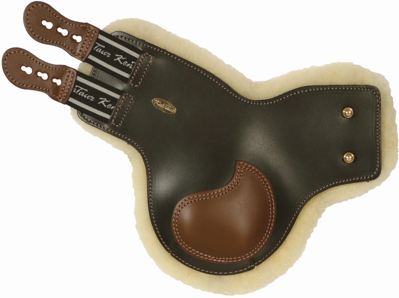 KenTaur Streichkappen Roma mit Fell tobacco WB