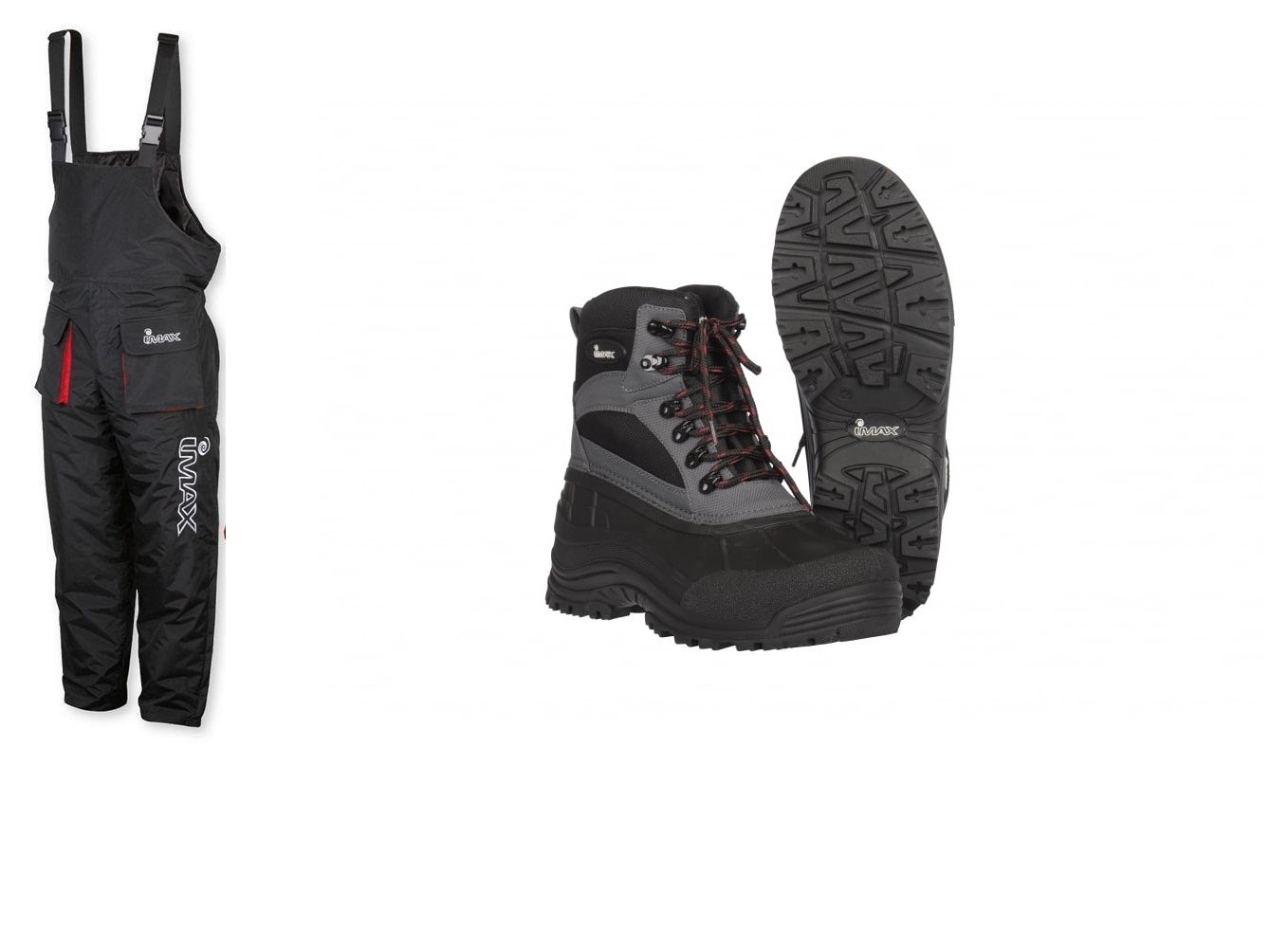 NEW IMAX THERMO BIB N BRACE SEA FISHING 100% WATERPROOF ...