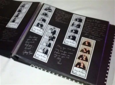 Photobooth Scrapbook Album - Fabric