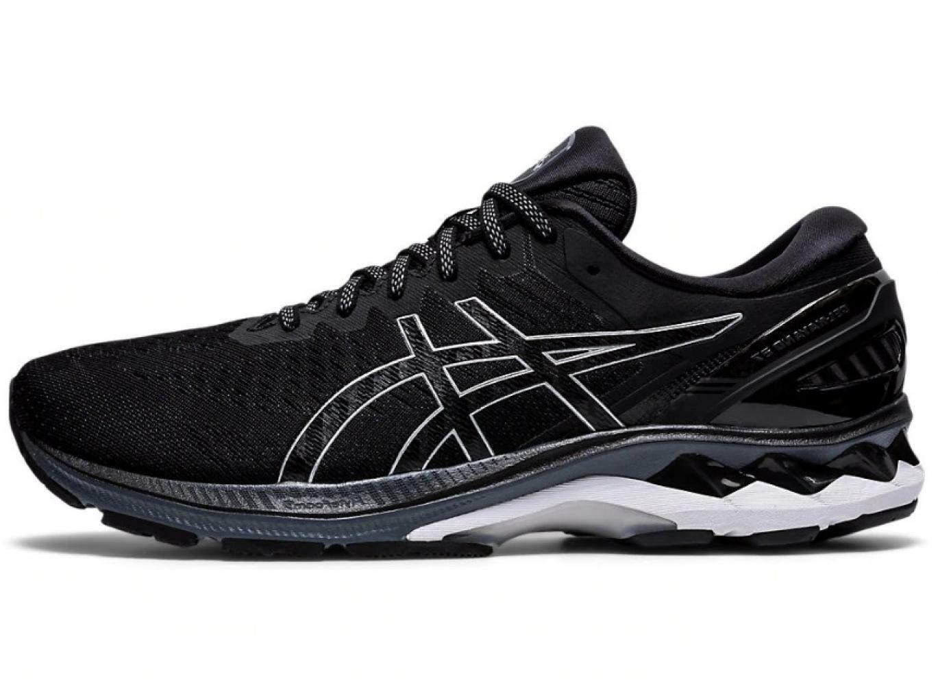 Preowned Asics Gelkayano 27 Black Mens Pronation Extra Wide 4e