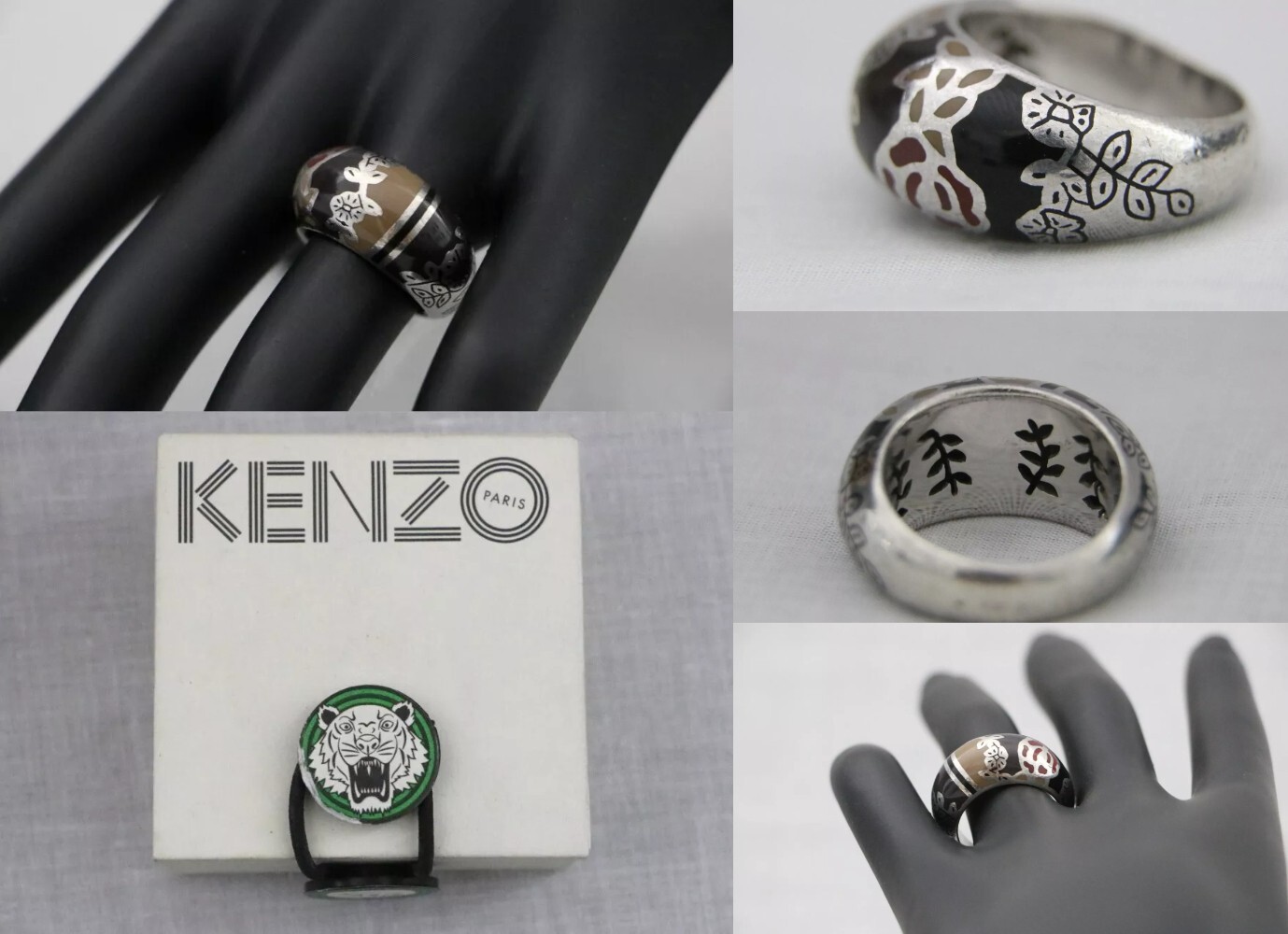 KENZO ネックレス　silver925 フラワーモチーフ　ヴィンテージ v1303-01_kenzo.jpg