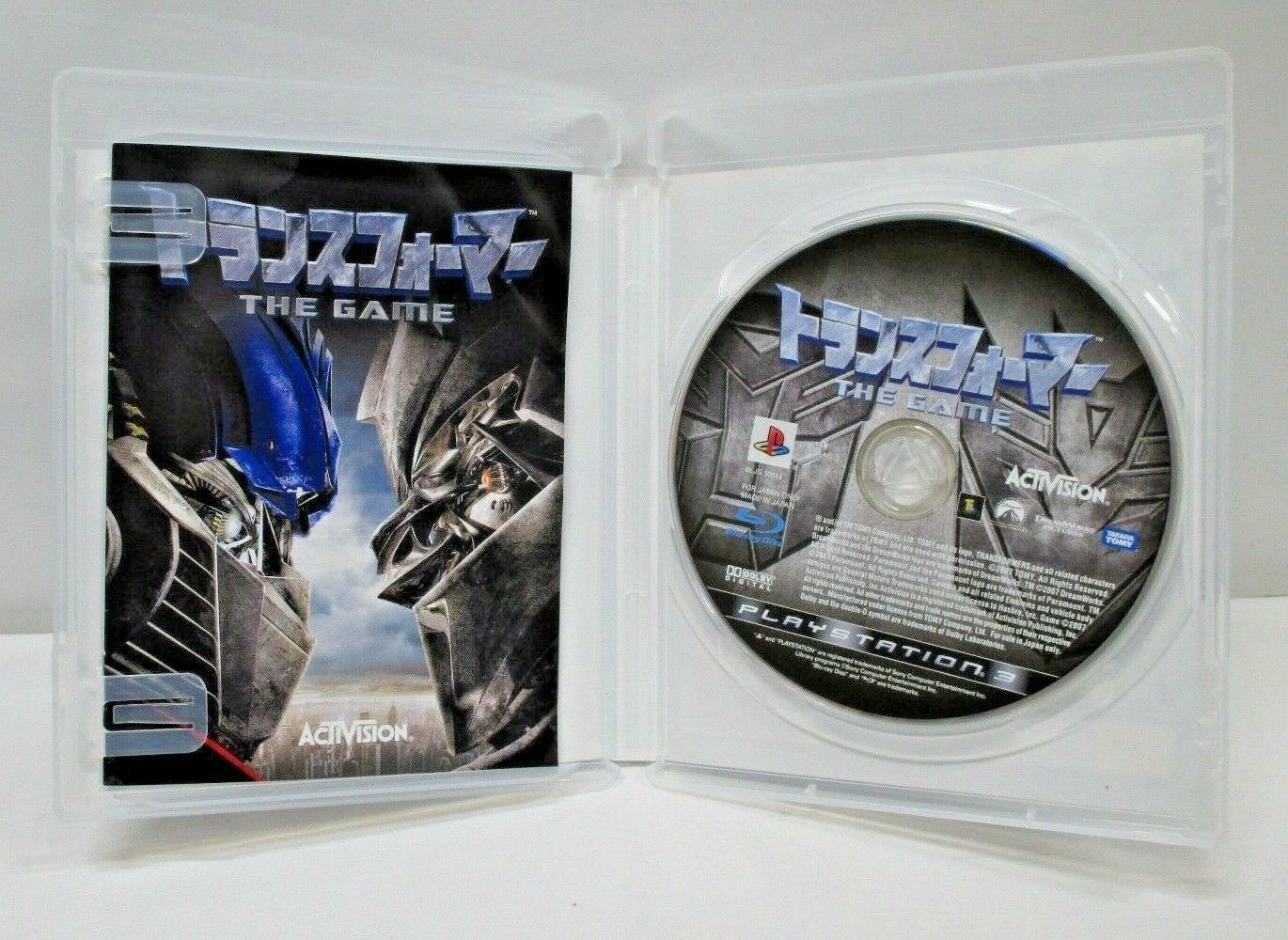 PlayStation3 -- Transformer: The Game -- PS3. JAPAN GAME