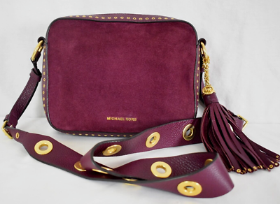 Michael kors sales crossbody purple