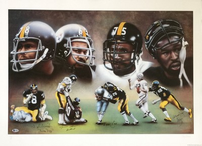 Football Nfl Pittsburgh Steelers Dwight White Ernie Holmes 8x10