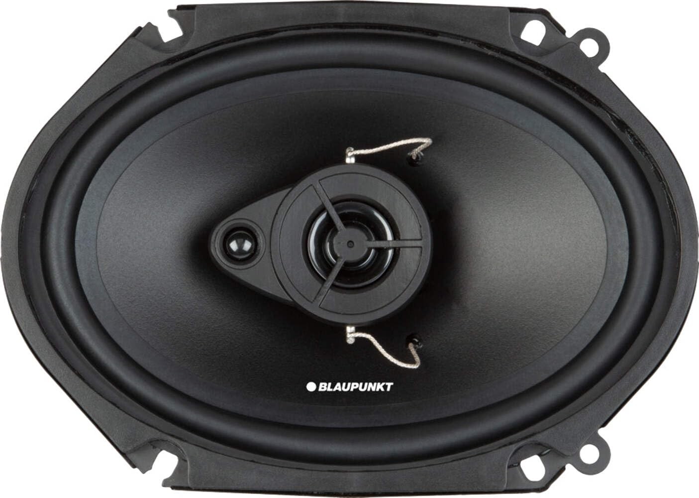 BLAUPUNKT BPS-E683 6x8 3-Way Car Speakers 120W - High-Performance, Full-Range