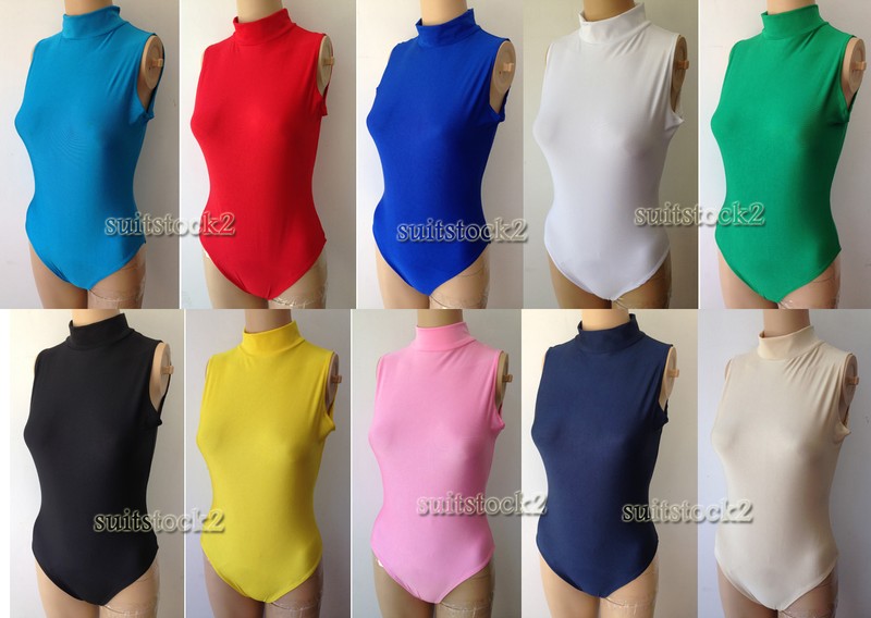Spandex Mock Neck Turtleneck Dancewear Zentai Costume Leotard Unitard Kupit S Dostavkoj Iz Ssha Cena 1 930 Rub