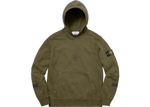 【Stone  x Supreme】フード スウェットシャツ グリーン $_12.JPG?set_id=880000500F