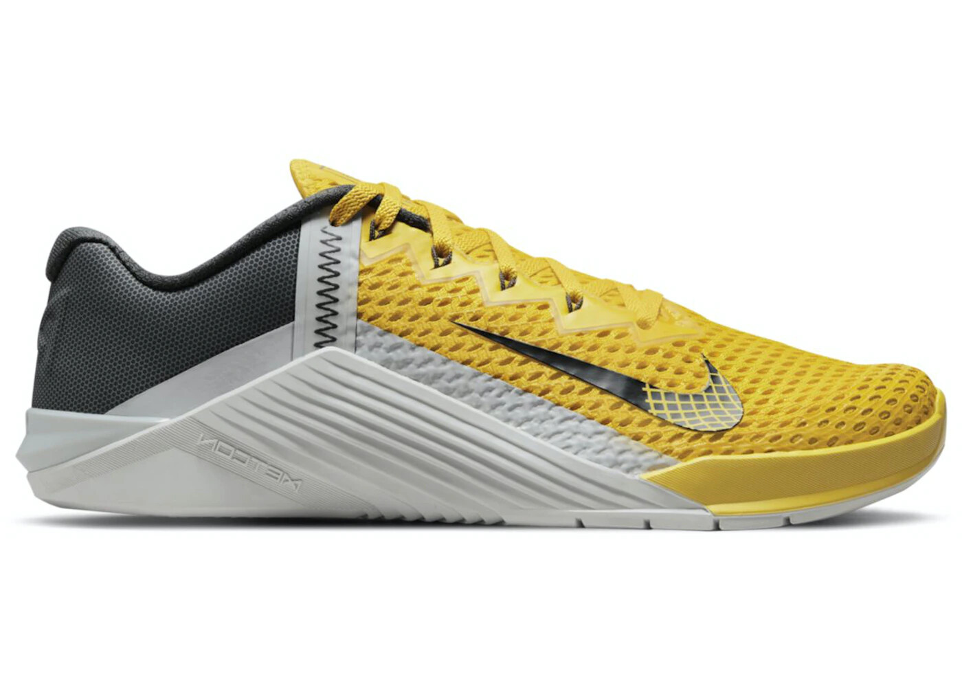 

Кроссовки Nike Metcon 6 Bright Citron Yellow Grey CK9388-707 размер 12,5 Crossfit Gym Lifting, Желтый, Nike Metcon 6