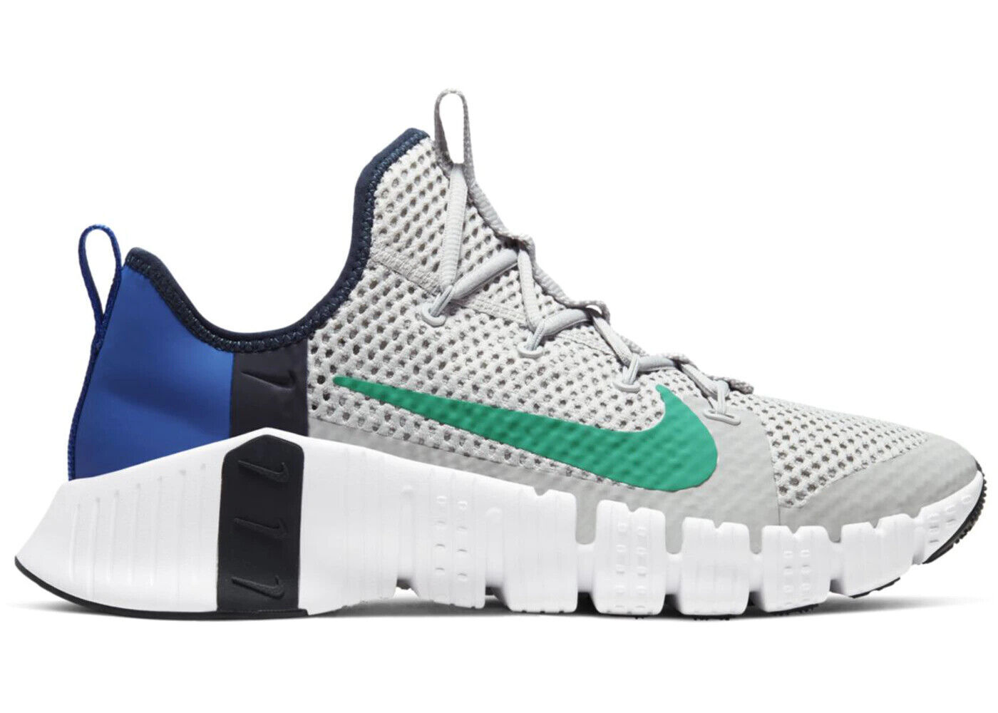 

Кроссовки Nike Free Metcon 3 Grey Fog Neptune Green CJ0861-043, мужские размеры, Серый, Nike Free Metcon 3