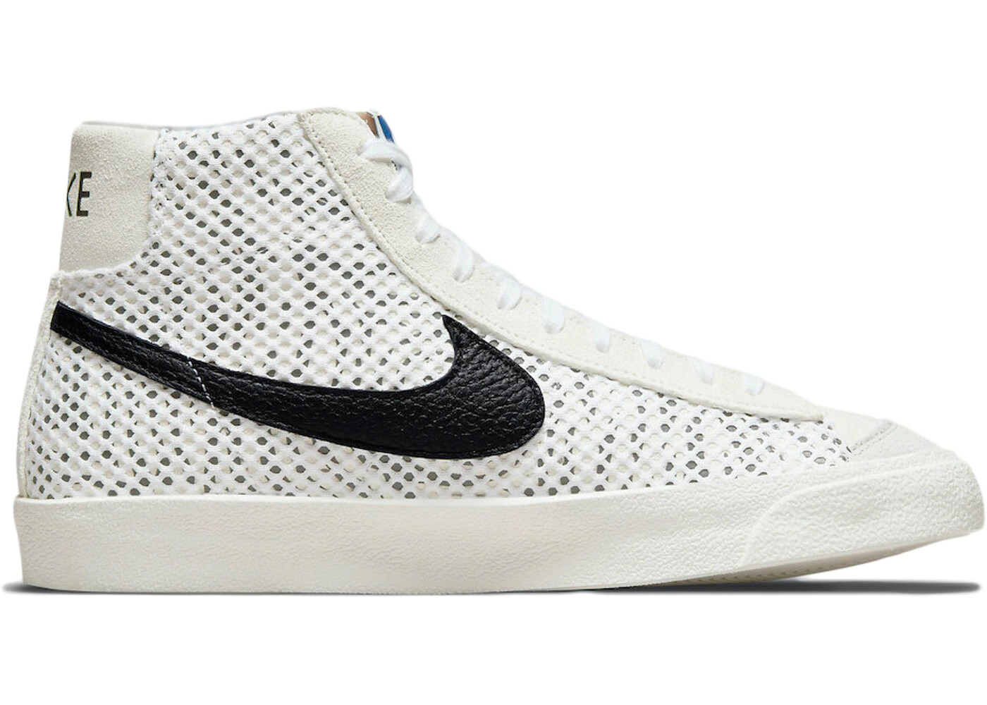 

Мужские кроссовки Nike Blazer Mid 77 VNTG Alter - Reveal White Sail, черные DO6402-100, размер 8,5, Multicolor, Nike Blazer 77