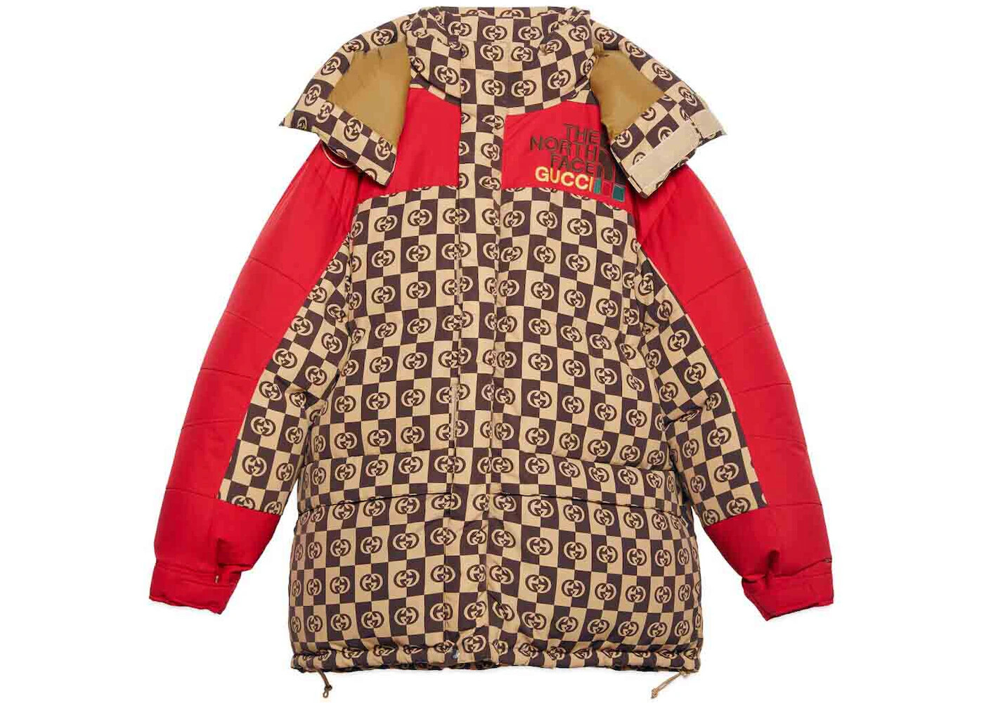 Authentic Men's The North Face X Gucci GG Monogram Down Authentic Men's The North Face X Gucci GG Monogram Down