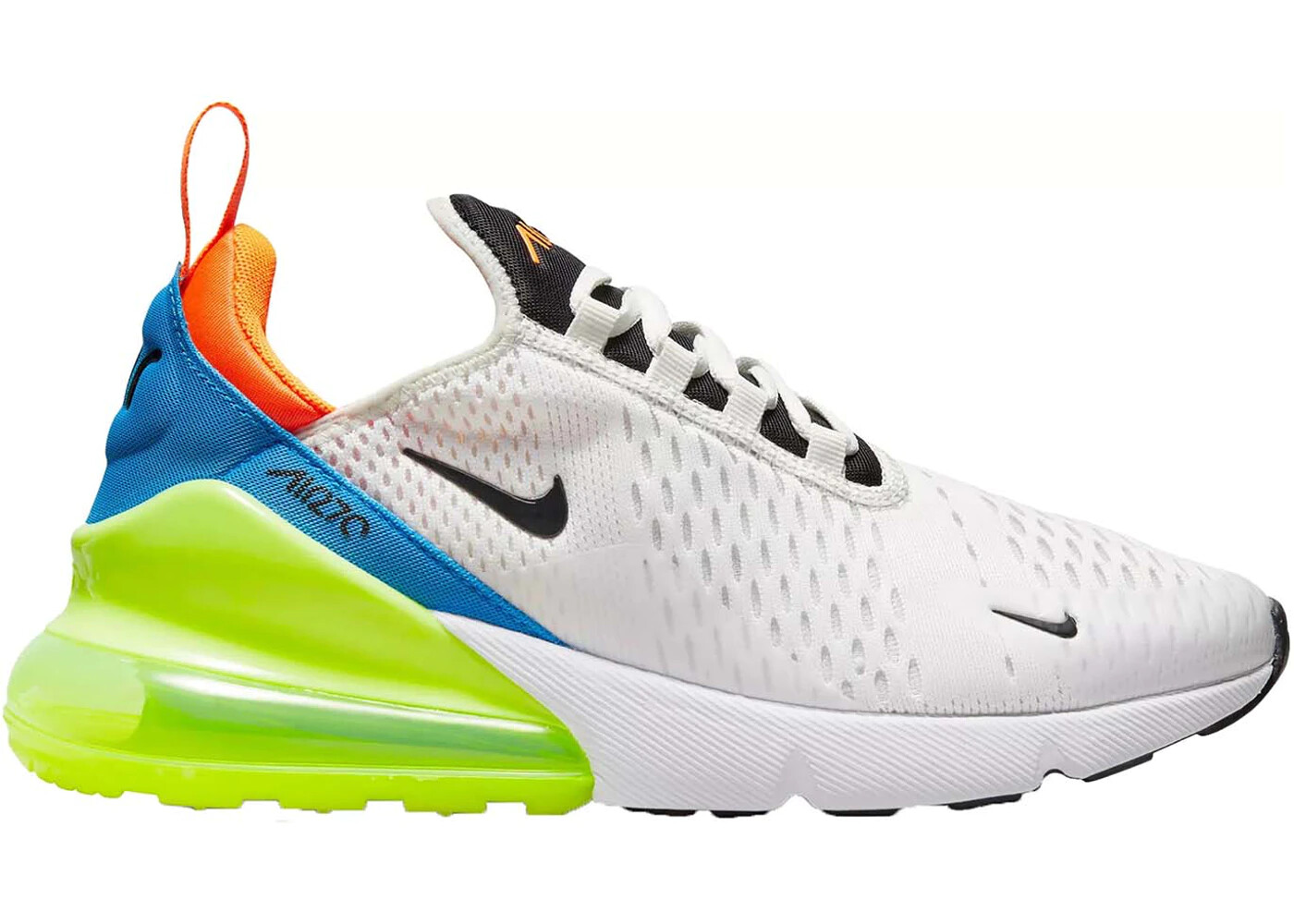 air max 270 white green blue
