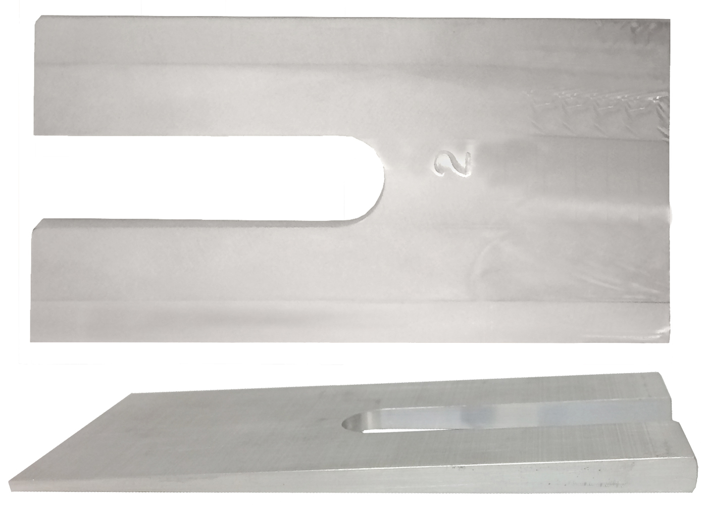 Pair of 2 Degree Aluminum Leaf Spring Shims 1070 eBay