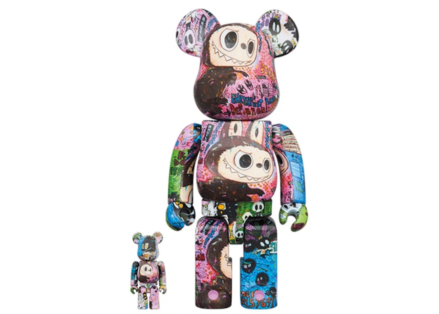 MEDICOM TOY BE@RBRICK KASING LUNG 100％ & 400％ Hong Kong